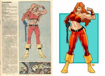 Открытки с Тундрой Открытки с Тундрой персонажем комиксов из Вселенной Марвел. 