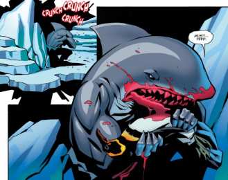 Открытки с Королём Акул Открытки с Королём Акул скачать бесплатно по комиксам ДС.    