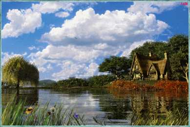 Открытки с деревней  Открытки с деревней скачать. Открытки с деревней бесплатно.