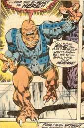 Открытки с Би - Зверем Открытки с Би - Зверем суперзлодеем из комиксов серии марвел.