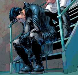 Открытки с Ночекрылым Открытки с Ночекрылым по комиксам ДС скачать бесплатно для детей.