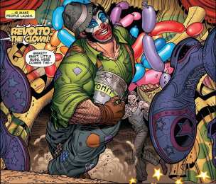 Открытки с Клоуном Врединой Открытки с Клоуном Врединой из комиксов Вселенной Марвел скачать.