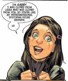 Открытки с Габриэлль Кинни Открытки с Габриэлль Кинни из Сестёр по комиксам Вселенной Марвел.