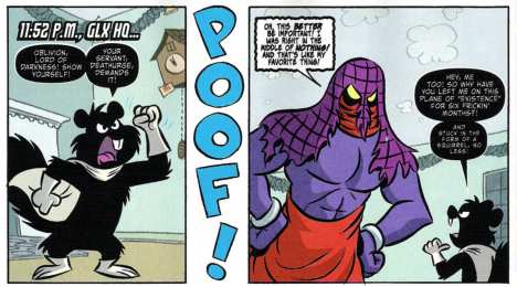 Открытки с Забвением Открытки с Забвением Обливионом из комиксов Вселенной Марвел.