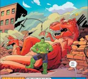 Открытки с Дьявольским Динозавром  Открытки с Дьявольским Динозавром из комиксов Вселенной Марвел.