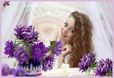 Открытки с астрами  Открытки с астрами скачать бесплатно. Открытки с астрами онлайн.