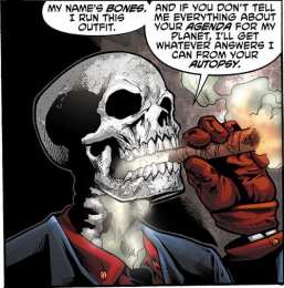 Открытки с Господином Боунсом Открытки с Господином Боунсом из комиксов Вселенной ДС скачать.