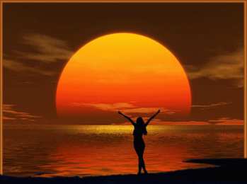 Открытки с закатом  Открытки с закатом скачать бесплатно. Открытки с закатом gif.