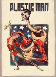 Открытки с Пластичным Человеком Открытки с Пластичным Человеком по комиксам от ДС скачать бесплатно.