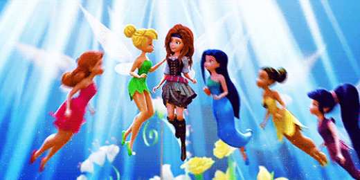 Открытки с Феями Дисней Открытки с Феями Дисней анимационные. Открытки с Феями Дисней gif.