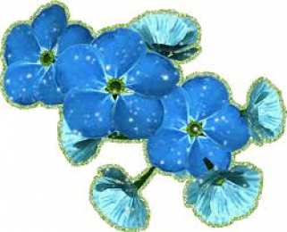 Открытки с незабудками  Открытки с незабудками бесплатно. Открытки с незабудками анимационные.