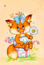 Открытки с лисичками Открытки с лисичками скачать бесплатно. Открытки с лисичками gif.