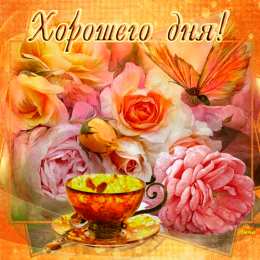 Открытки хорошего дня Открытки с пожеланиями хорошего дня. Скачать открытки хорошего дня.