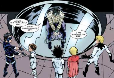 Открытки с Максимусом Безумным Открытки с Максимусом Безумным из сверхлюдей комиксов Марвел.