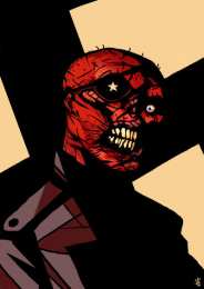 Открытки с Красным Черепом Открытки с Красным Черепом Иоганном Шмидтом из комиксов Марвел.