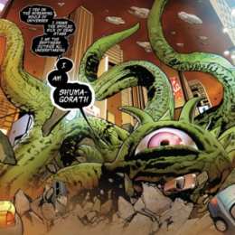 Открытки с Шума - Горатом Открытки с Шума - Горатом из комиксов Вселенной Марвел скачать.