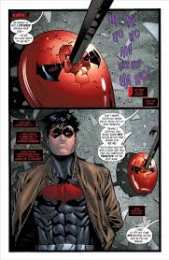 Открытки с Красным Колпаком Открытки с Красным Колпаком злодеем из комиксов ДС скачать бесплатно.