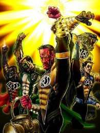 Открытки с Синестро Открытки с Синестро врагом Супермэна из комиксов ДС скачать.