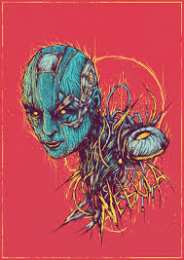 Открытки с Небулой Открытки с Небулой скачать бесплатно. Открытки по комиксам Марвел.