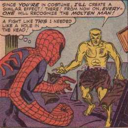 Открытки с Расплавленным Человеком Открытки с Расплавленным Человеком из комиксов Вселенной Марвел.