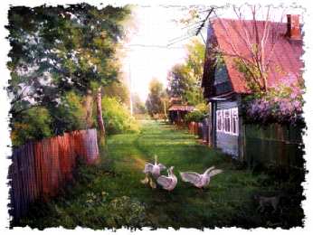 Открытки с деревней  Открытки с деревней скачать. Открытки с деревней бесплатно.