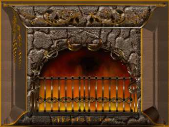 Открытки с камином Открытки с камином анимационные. Открытки с камином gif.