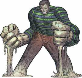 Открытки с Песочным Человеком из Марвел Открытки с Песочным Человеком из комиксов Вселенной Марвел .