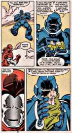 Открытки с Железным Дельцом Открытки с Железным Дельцом Обадайя Стейном из комиксов Марвел.