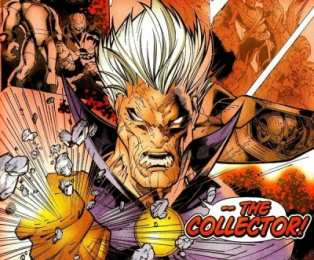 Открытки с Коллекционером Открытки с Коллекционером из серии комиксов от Марвел скачать.