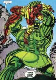 Открытки с Титановым Человеком  Открытки с Титановым Человеком врагом Железного Человека из комиксов.