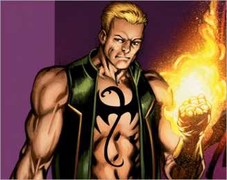 Открытки с Железным Кулаком Открытки с Железным Кулаком Денни Рэндом из комиксов Марвел.