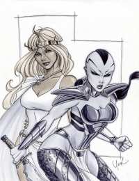 Открытки с Кайерой Открытки с Кайерой из комиксов про Халка скачать бесплатно. 