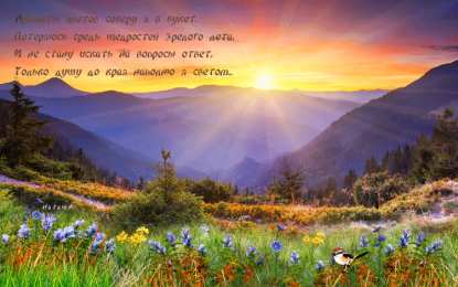 Открытки со стихами о лете Открытки со стихами о лете скачать бесплатно с анимациями.   