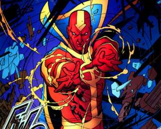 Открытки с Красным Торнадо Открытки с Красным Торнадо скачать бесплатно по комиксам ДС.