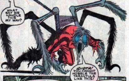 Открытки с Тарантулом Открытки с Тарантулом врагом Человека Паука из комиксов Марвел.