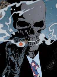 Открытки с Господином Боунсом Открытки с Господином Боунсом из комиксов Вселенной ДС скачать.