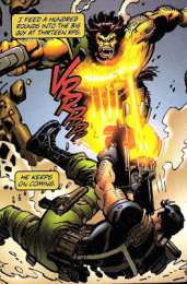 Открытки с Уликом Открытки со зверем из комиксов Вселенной Марвел Уликом скачать.