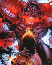 Открытки с Атроцитусом Открытки с Атроцитусом суперзлодеем из Вселенной комиксов ДС.