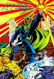 Открытки с Доктором Алхимией Открытки с Доктором Алхимией из комиксов ДС скачать бесплатно.