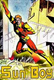 Открытки с Солнечным Мальчиком Открытки с Солнечным Мальчиком Санбоем из комиксов Марвел.  