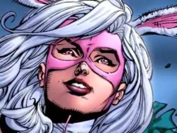 Открытки с Белым Кроликом Открытки со злодейкой из Вселенной комиксов ДС ко Белым Кроликом.