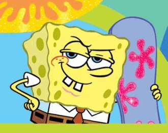 Открытки с Губкой Бобом Открытки с Губкой Бобом прикольные. Открытки с Губкой Бобом скачать.