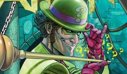 Открытки с Загадочником Открытки с Загадочником скачать бесплатно по комиксам о Бетмэне.