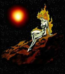 Открытки с Новой Открытки с Новой Френки Рэй из комиксов Вселенной Марвел.   