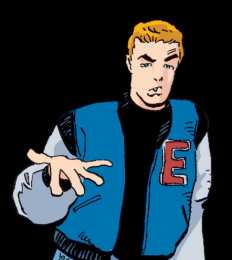 Открытки с Флэшем Томпсоном Открытки с Флэшем Томпсоном из комиксов про Спайдермэна от марвел.