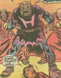 Открытки с Человеком - Зверем Открытки с Человеком - Зверем злодеем и врагом Тора из комиксов.