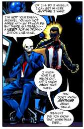 Открытки с Господином Боунсом Открытки с Господином Боунсом из комиксов Вселенной ДС скачать.