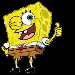 Открытки с Губкой Бобом Открытки с Губкой Бобом прикольные. Открытки с Губкой Бобом скачать.