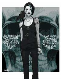 Открытки со Смертью Открытки со Смертью из Вселенной комиксов ДС скачать бесплатно.