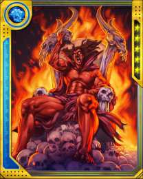 Открытки с Мефисто Открытки с Мефисто суперзлодеем из Вселенной комиксов Марвел.